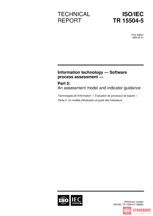 ISO/IEC TR 15504-5:1999 PDF