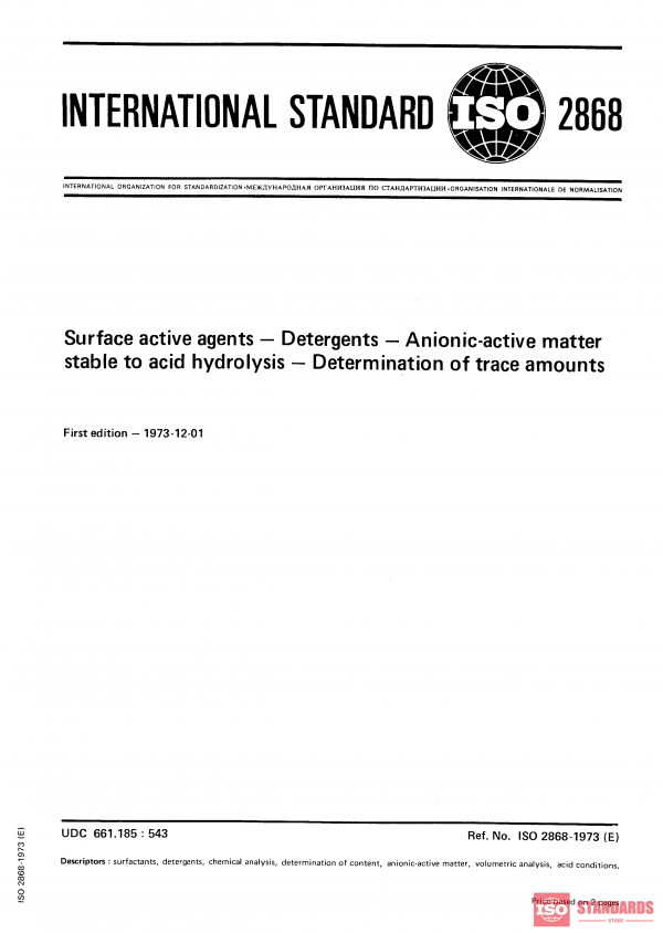 ISO 2868:1973 PDF