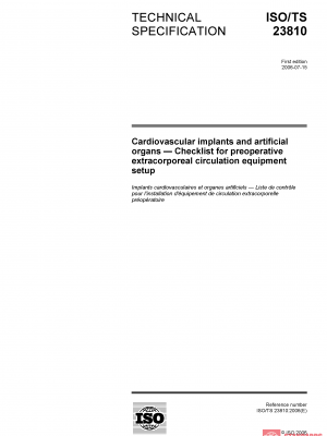 ISO/TS 23810:2006 PDF