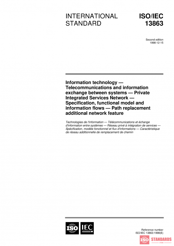 ISO/IEC 13863:1998 PDF