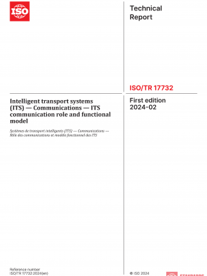 ISO/TR 17732:2024 PDF