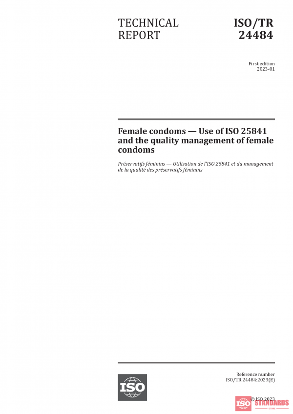 ISO/TR 24484:2023 PDF
