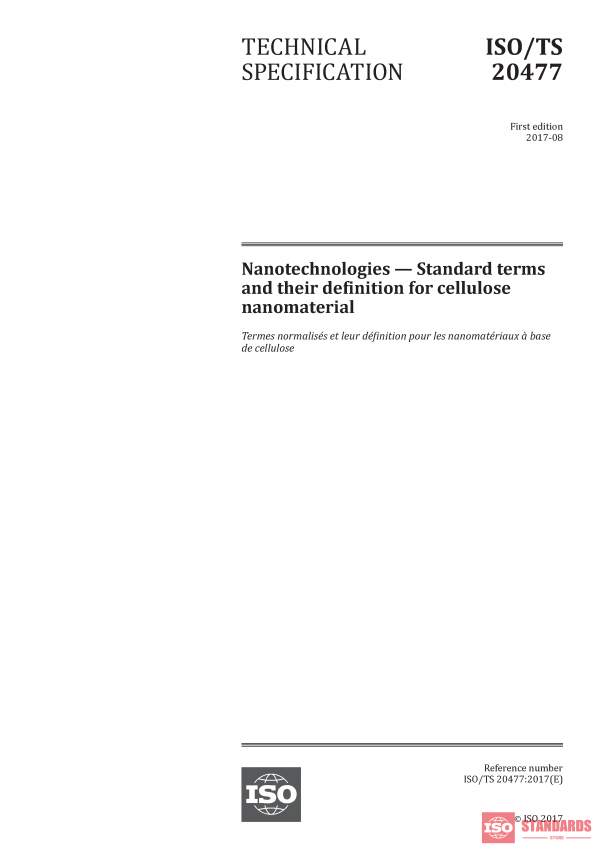 ISO/TS 20477:2017 PDF