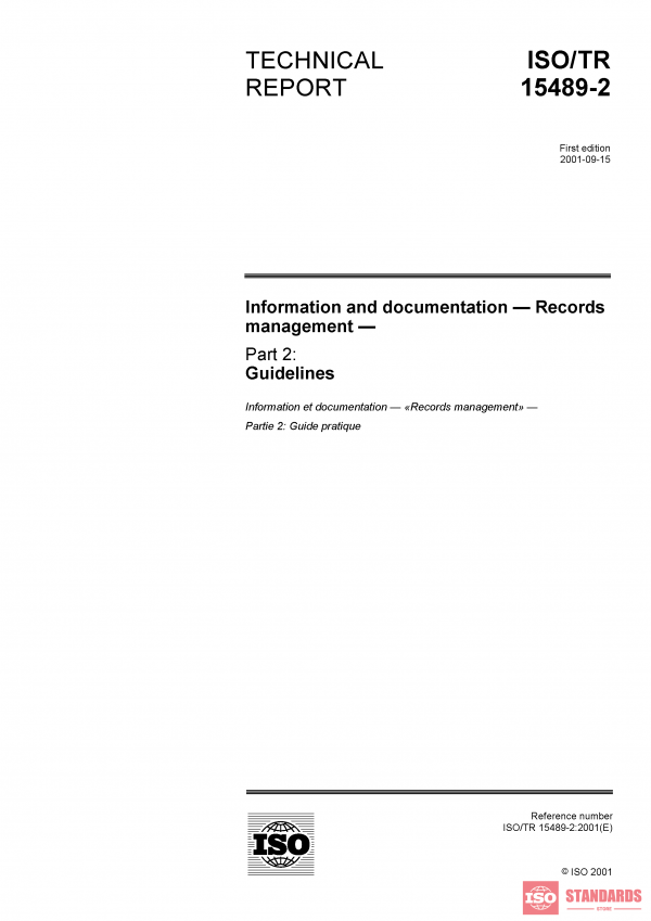 ISO/TR 15489-2:2001 PDF