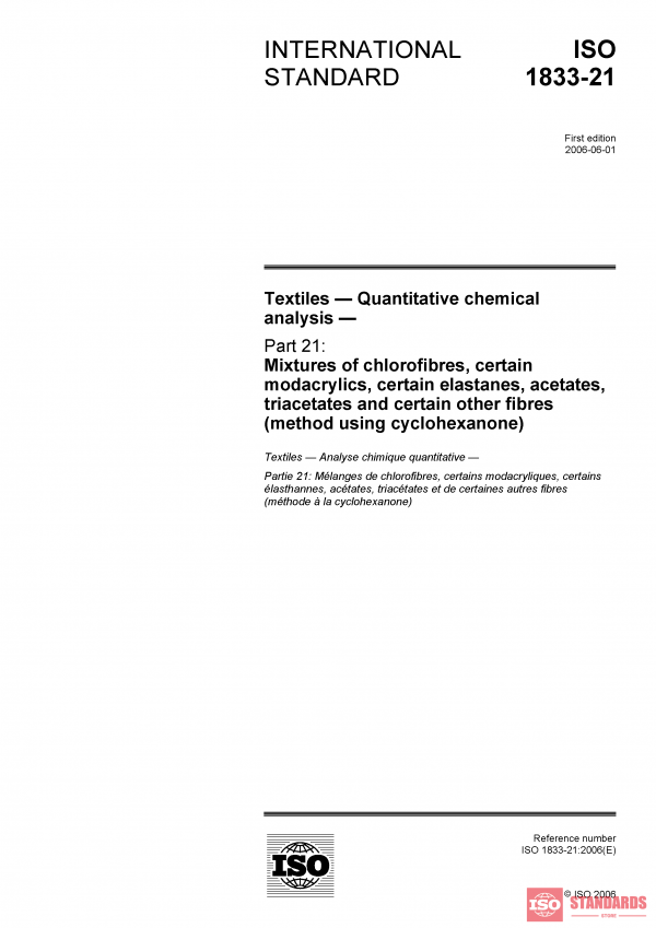 ISO 1833-21:2006 PDF