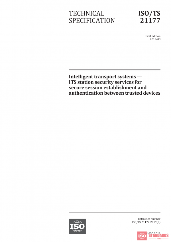 ISO/TS 21177:2019 PDF