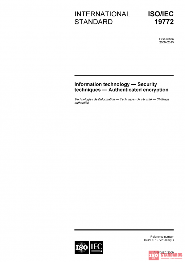 ISO/IEC 19772:2009 PDF
