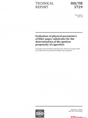 ISO/TR 5729:2021 PDF