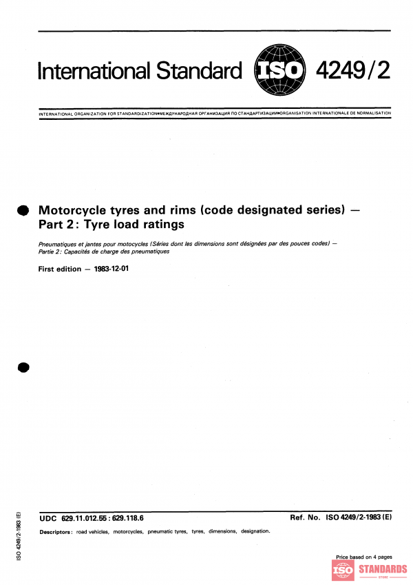 ISO 4249-2:1983 PDF