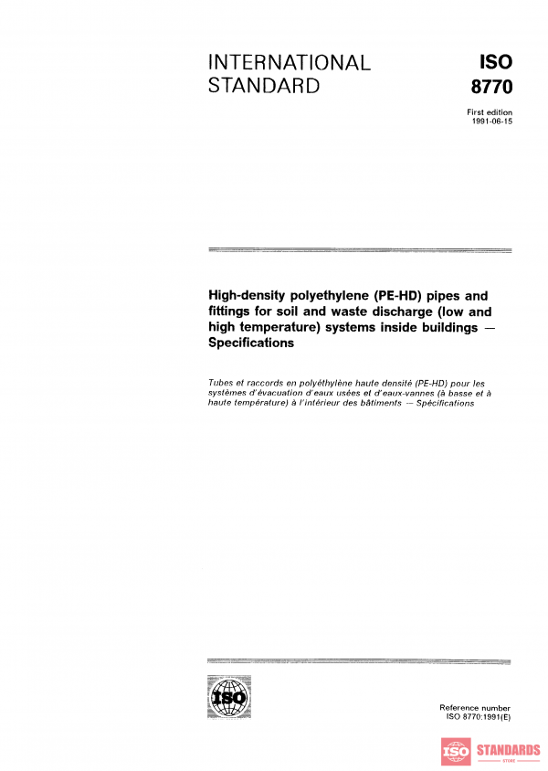 ISO 8770:1991 PDF