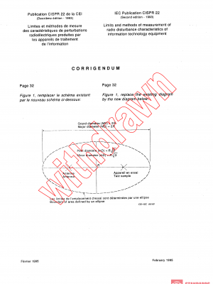 CISPR 22:1993/COR1:1995 PDF