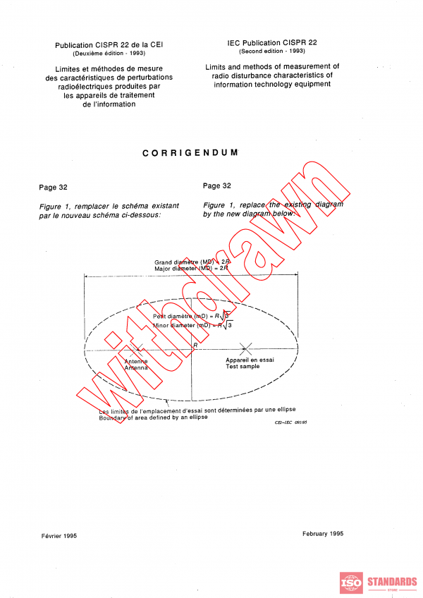 CISPR 22:1993/COR1:1995 PDF