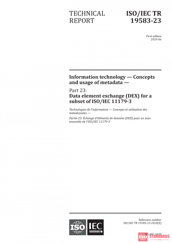 ISO/IEC TR 19583-23:2020 PDF