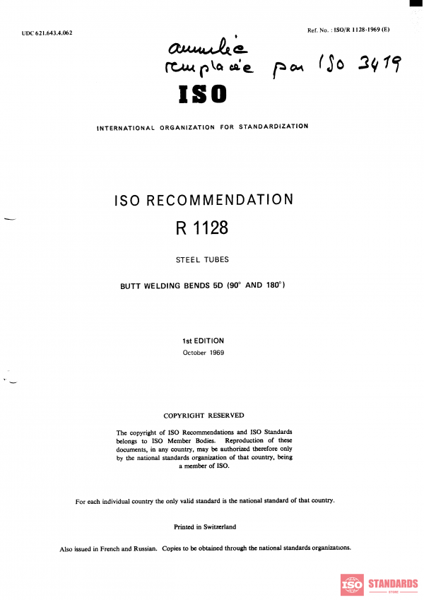 ISO/R 1128:1969 PDF