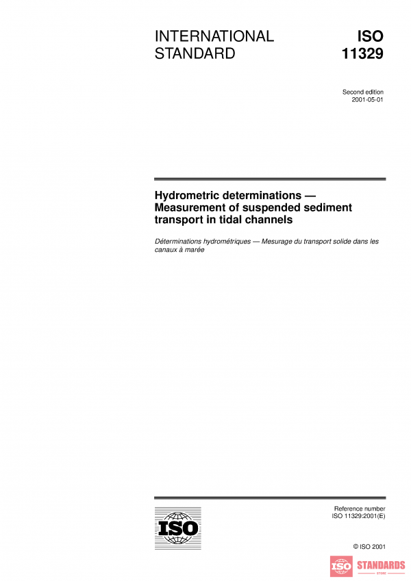 ISO 11329:2001 PDF