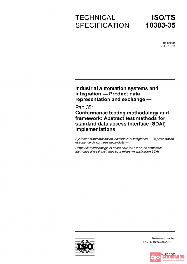 ISO/TS 10303-35:2003 PDF