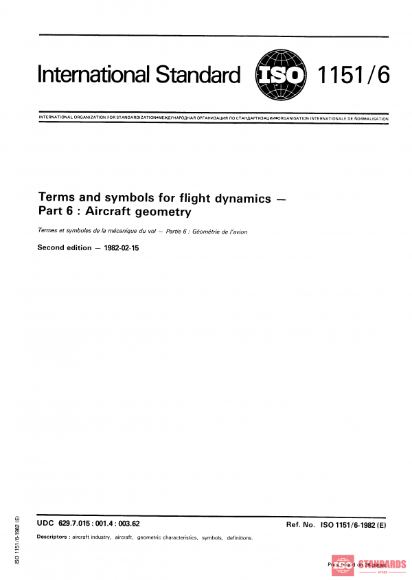 ISO 1151-6:1982 PDF