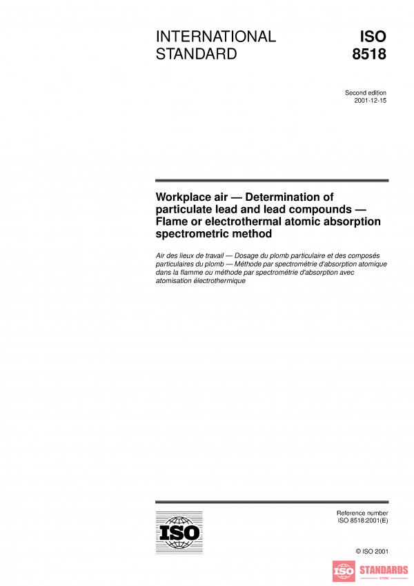 ISO 8518:2001 PDF
