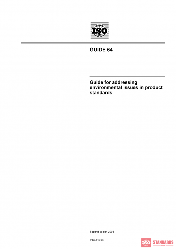 ISO Guide 64:2008 PDF