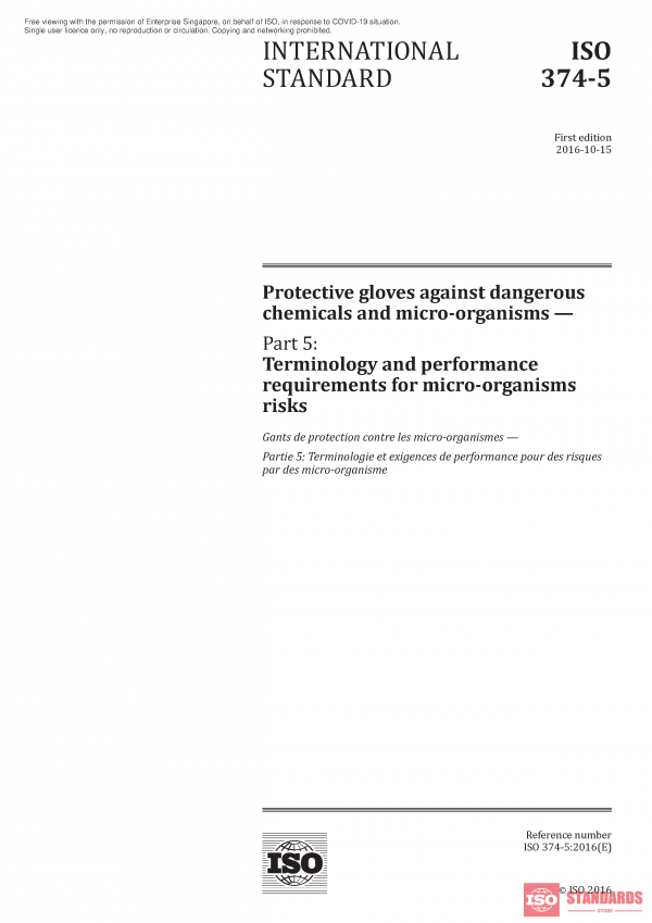 ISO 374 5:2016 PDF
