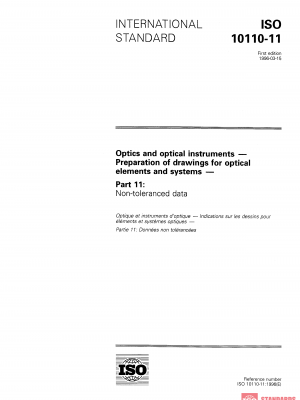 ISO 10110-11:1996 PDF