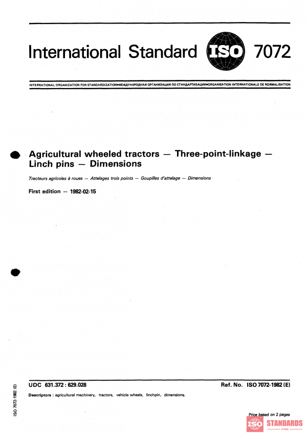 ISO 7072:1982 PDF