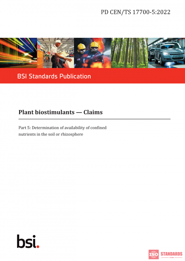 PD CEN/TS 17700 WG-5:2022 PDF