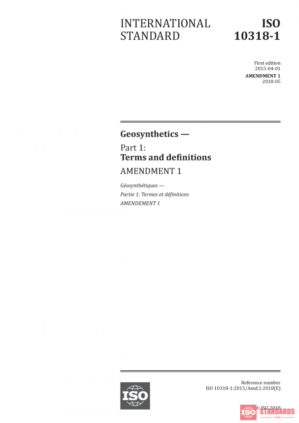 ISO 10318-1:2015/Amd 1:2018 PDF
