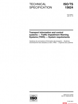 ISO/TS 15624:2001 PDF