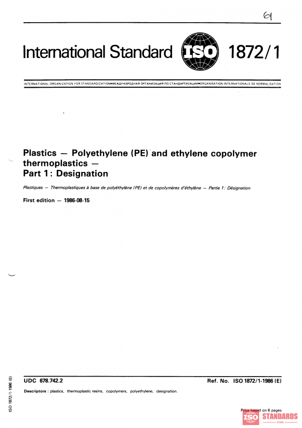 ISO 1872-1:1986 PDF