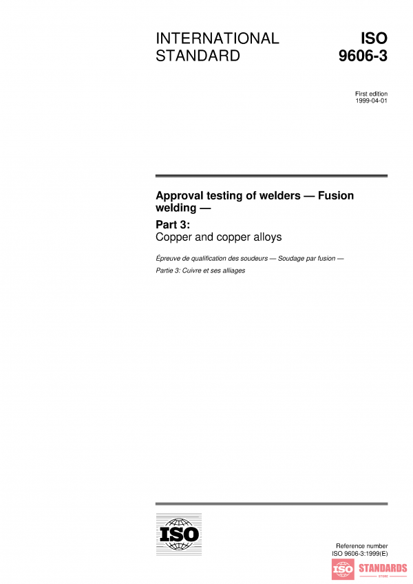 ISO 9606-3:1999 PDF