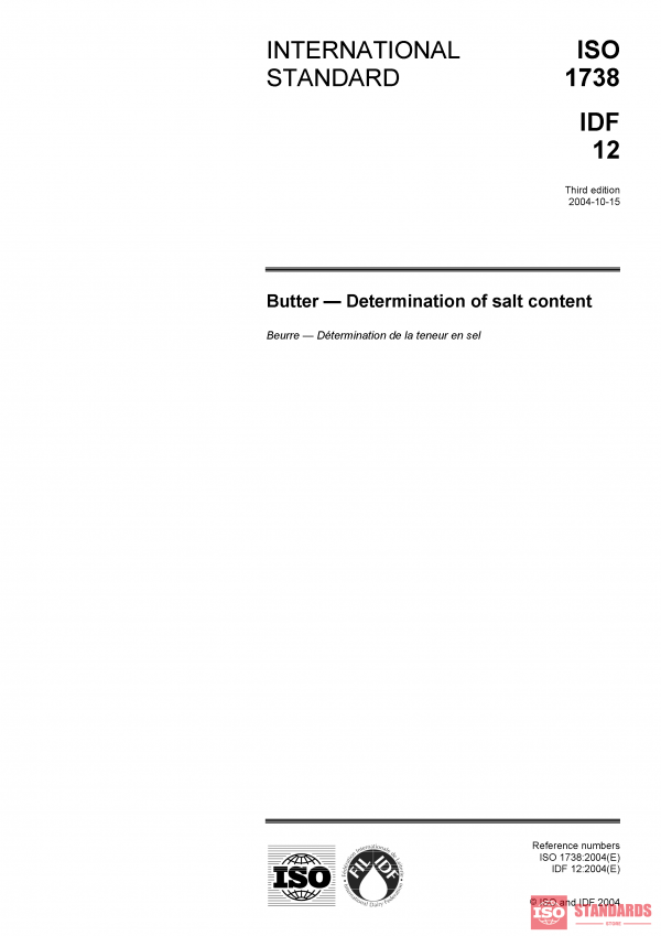 ISO 1738:2004 PDF