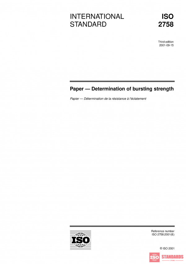 ISO 2758:2001 PDF