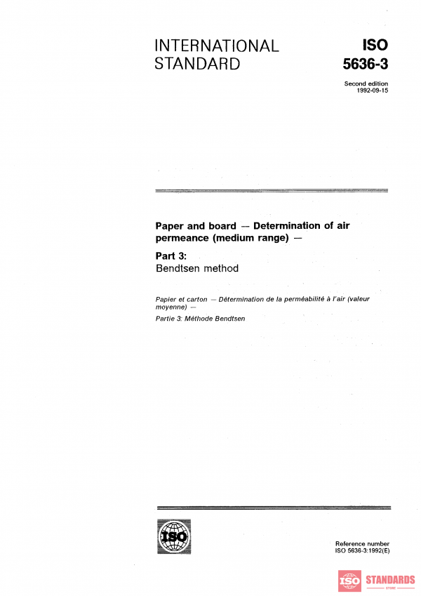 ISO 5636-3:1992 PDF