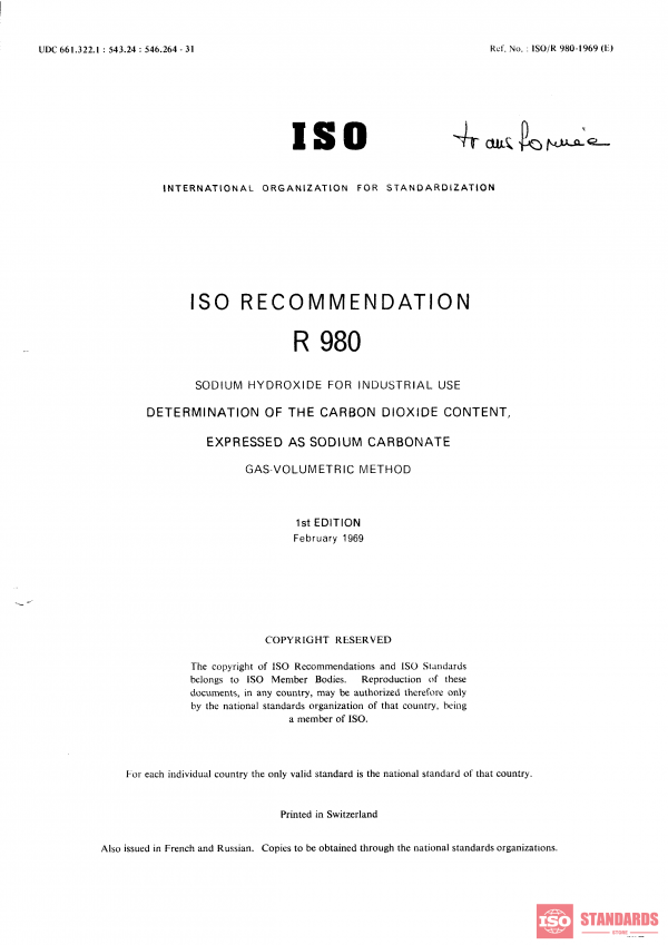 ISO/R 980:1969 PDF