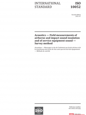 ISO 10052:2021 PDF