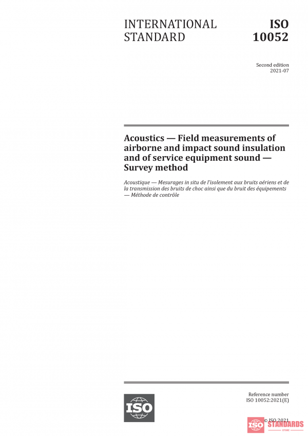 ISO 10052:2021 PDF