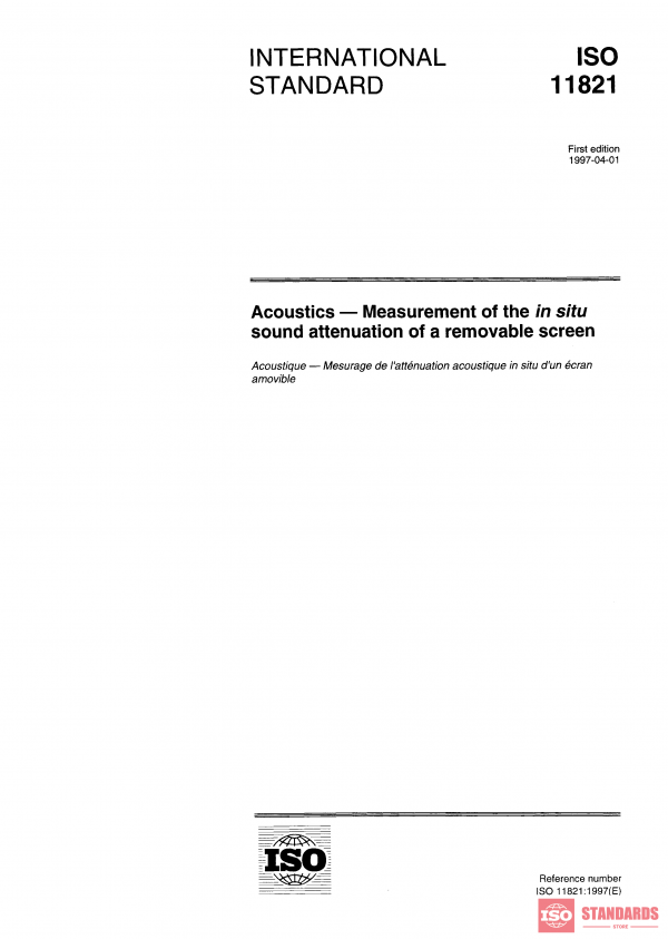 ISO 11821:1997 PDF