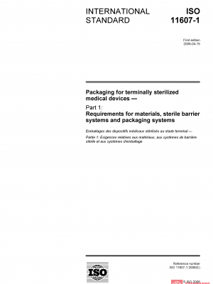 ISO 11607-1:2006 PDF