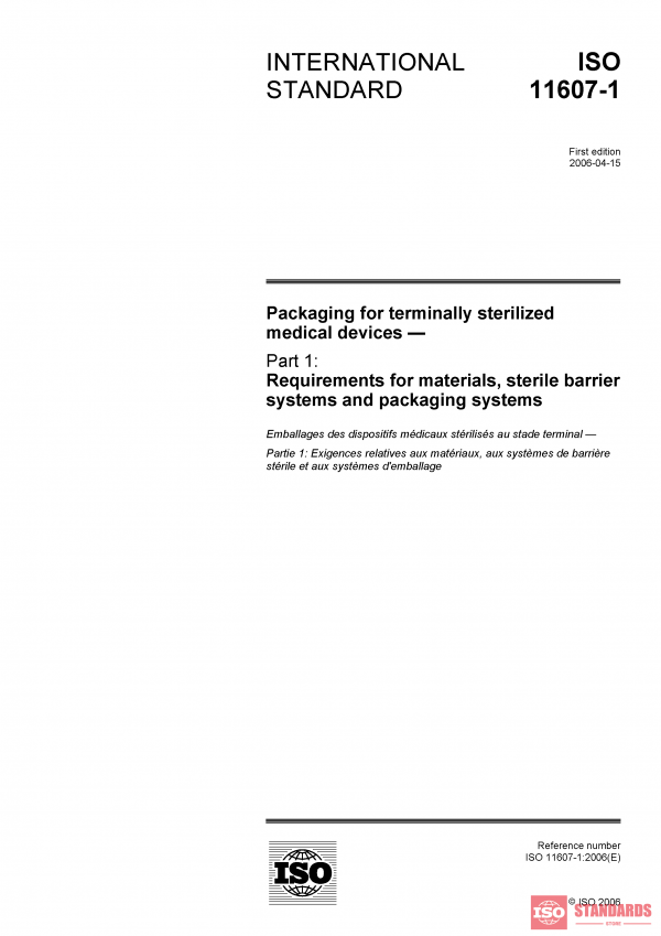 ISO 11607-1:2006 PDF