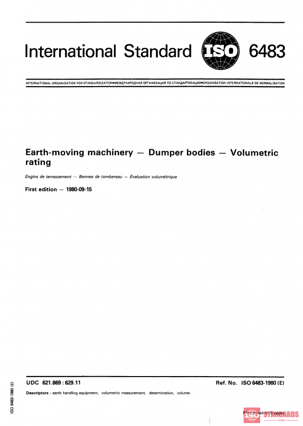 ISO 6483:1980 PDF