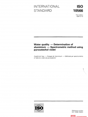 ISO 10566:1994 PDF