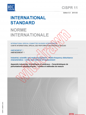 CISPR 11:2009/AMD1:2010 PDF