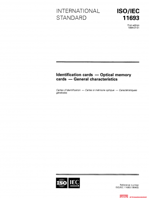 ISO/IEC 11693:1994 PDF