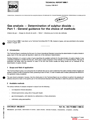 ISO/TR 6566-1:1980 PDF