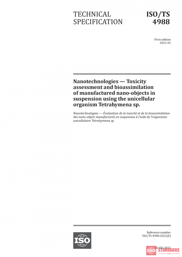 ISO/TS 4988:2022 PDF
