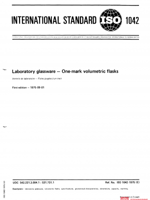 ISO 1042:1975 PDF