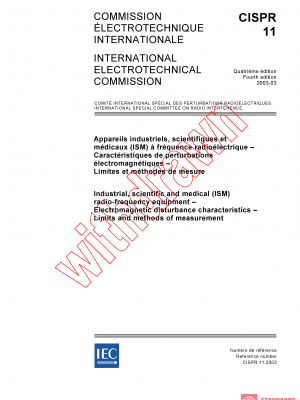CISPR 11:2003 PDF