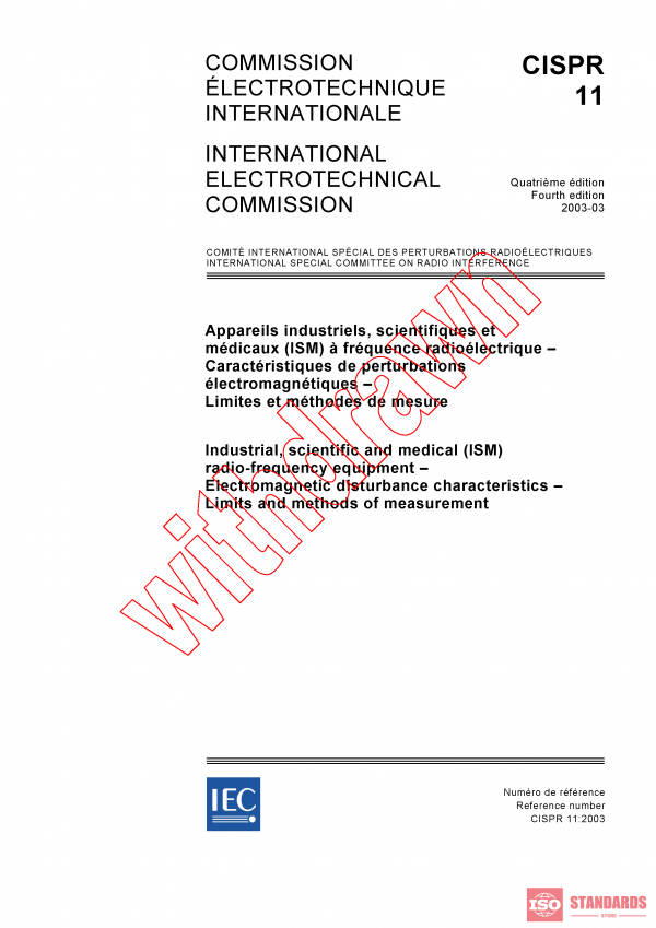 CISPR 11:2003 PDF