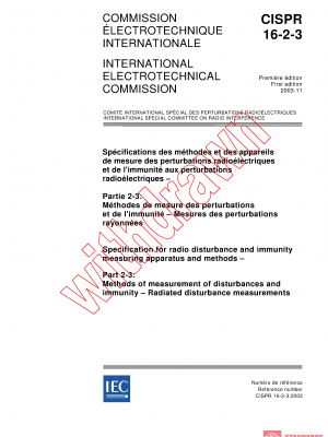 CISPR 16-2-3:2003 PDF